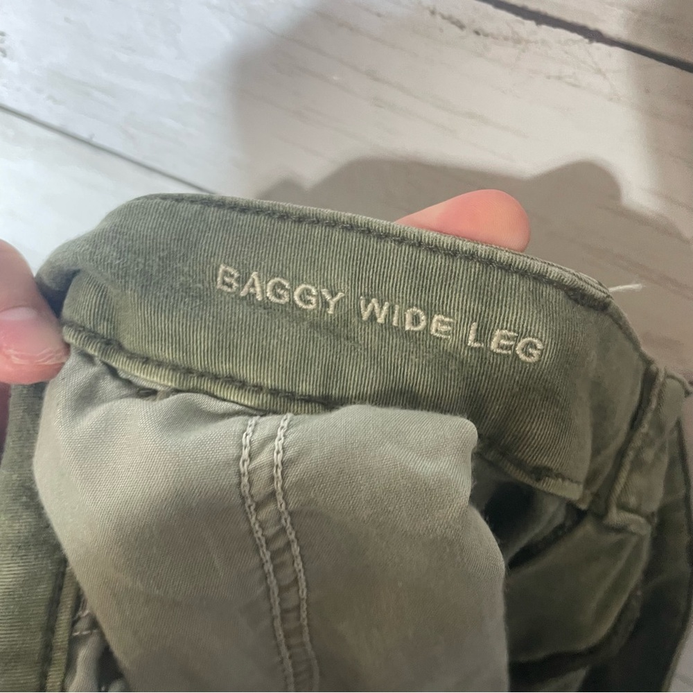 American Eagle AE Wide Leg Baggy Cargo Pants Size 16 - Picture 7 of 7